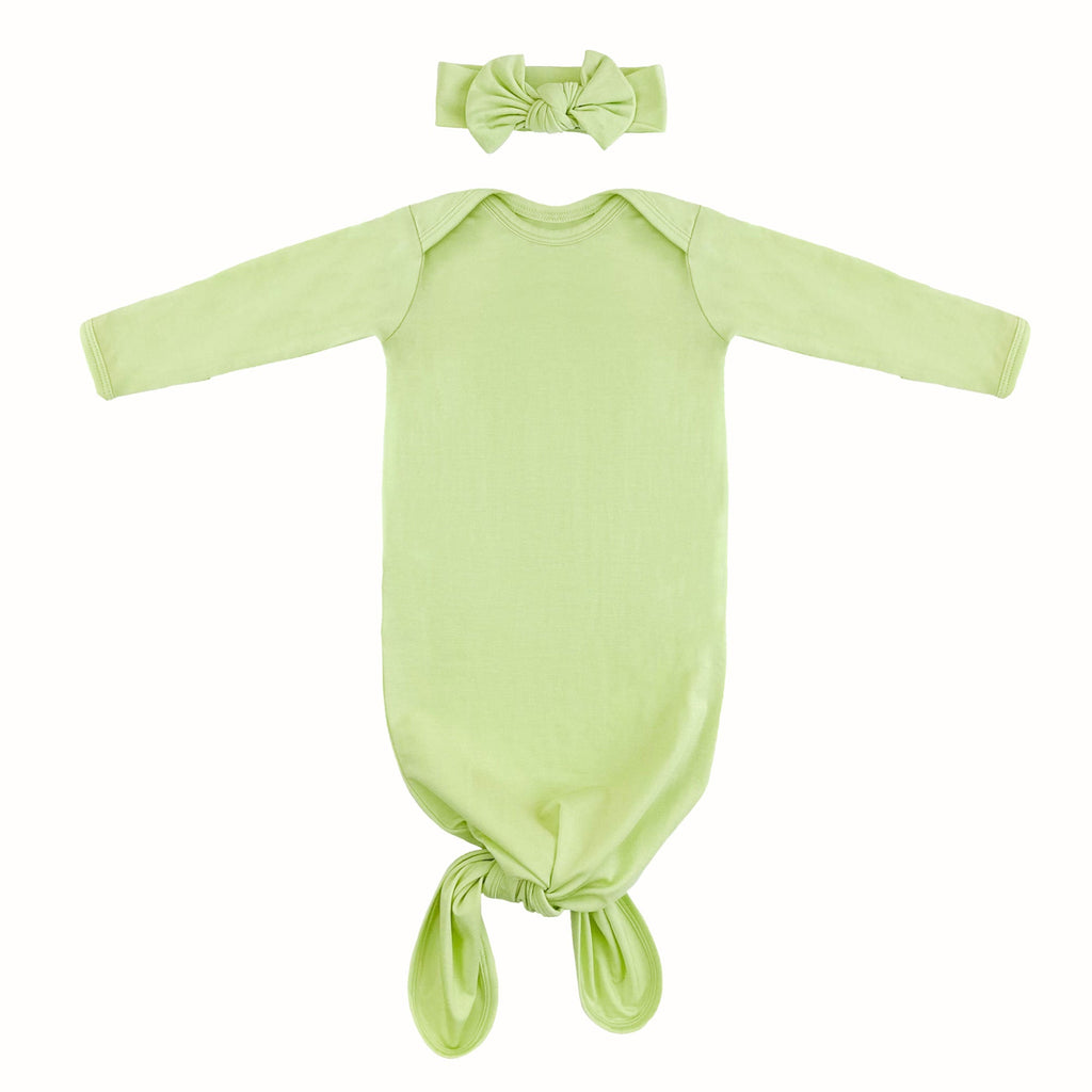 Knotted Gown Set - Headband