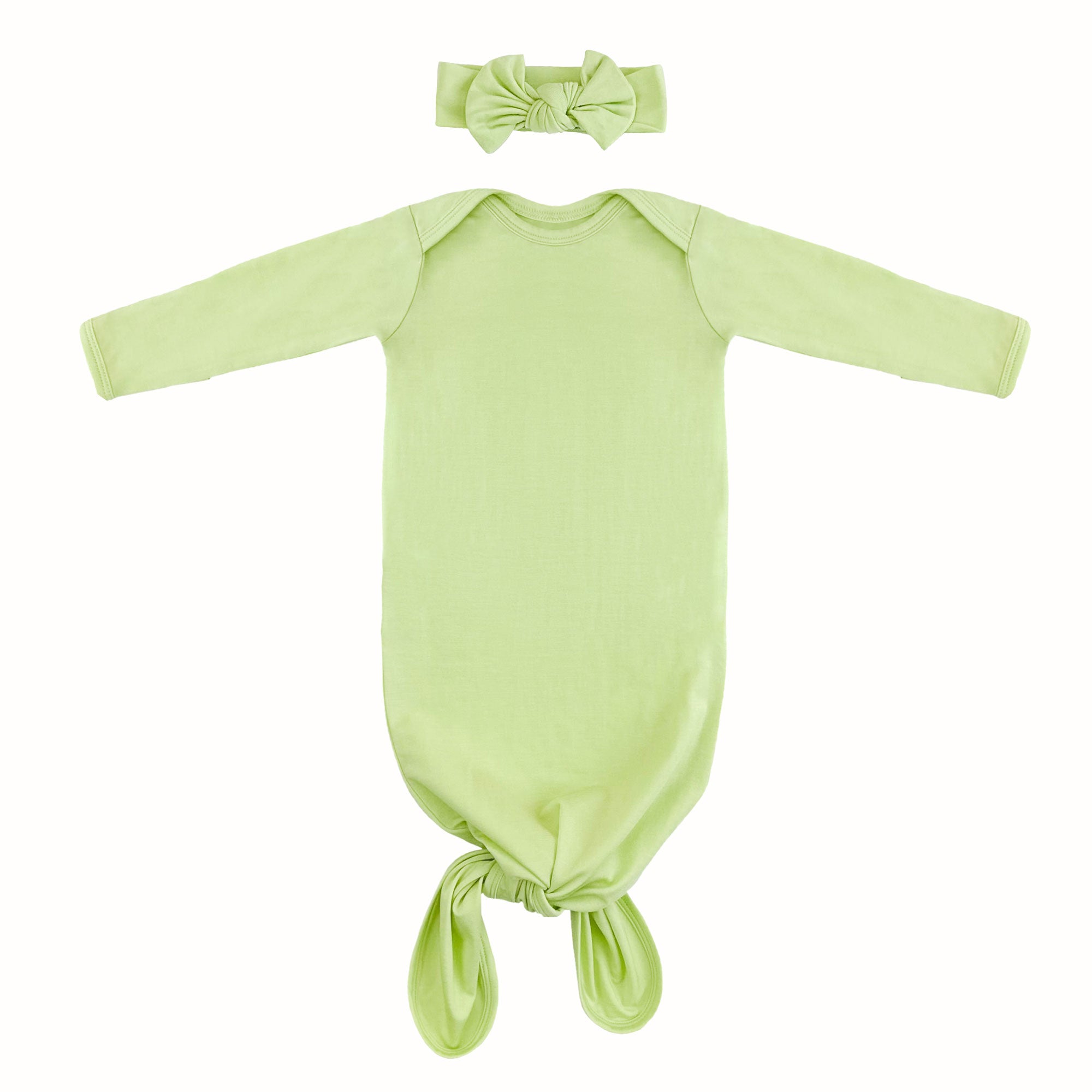 Knotted Gown Set - Headband