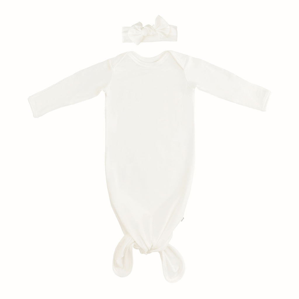 Knotted Gown Set - Headband