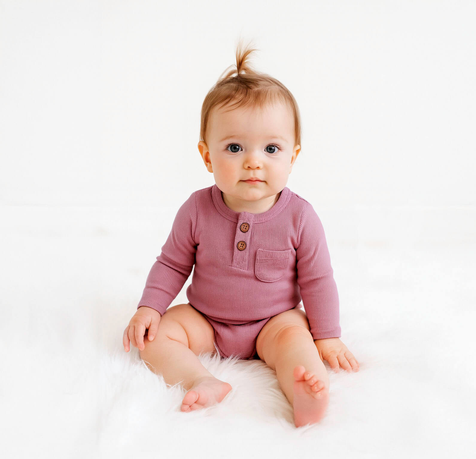 Ribbed Long Sleeve Bodysuit