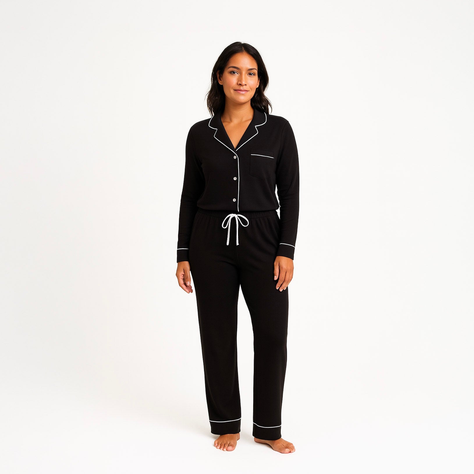 Tencel Lyocell Long Sleeve Pajama Set