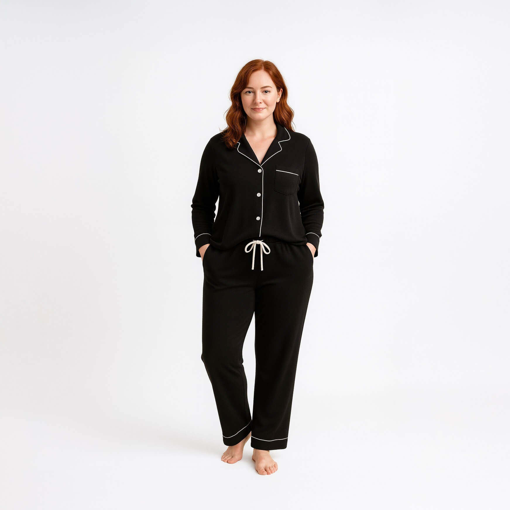 Tencel Lyocell Long Sleeve Pajama Set