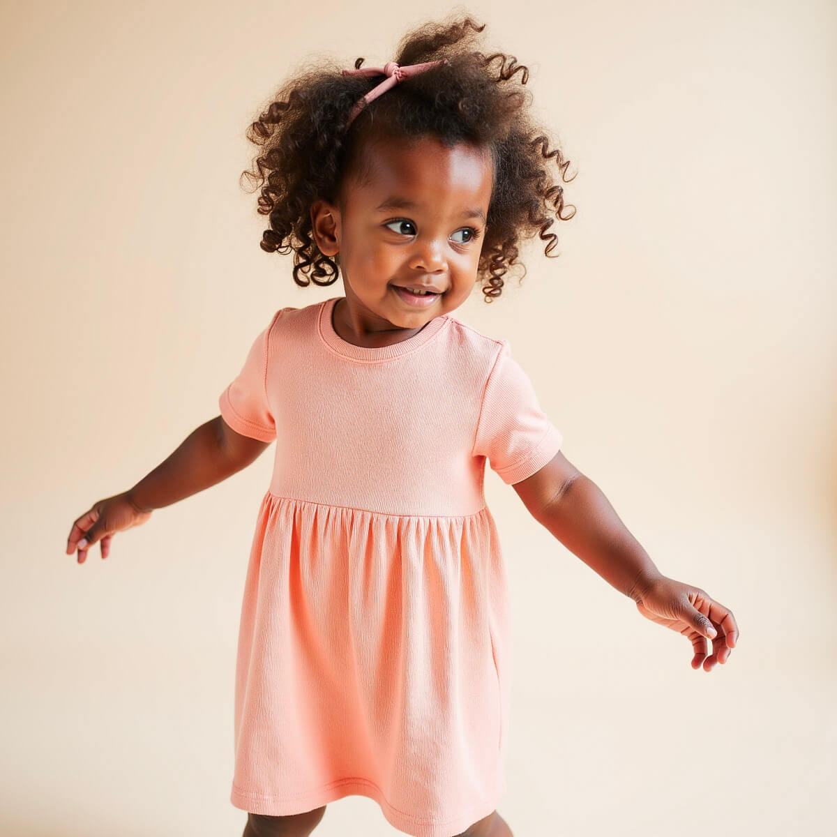 Organic Ribbed Dress