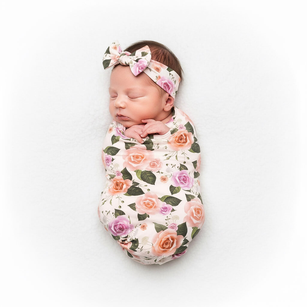 Newborn Swaddle Set - Headband