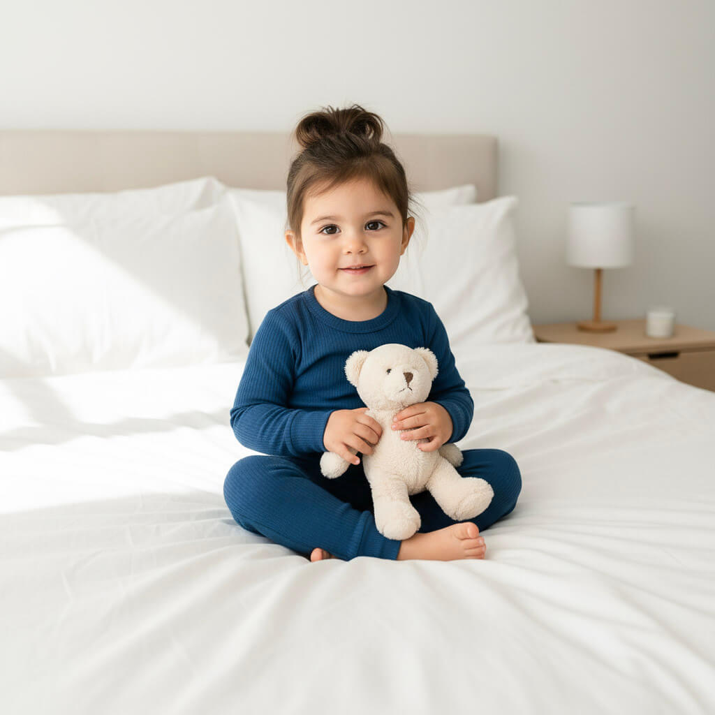 Organic Long-Sleeve Pajama Set