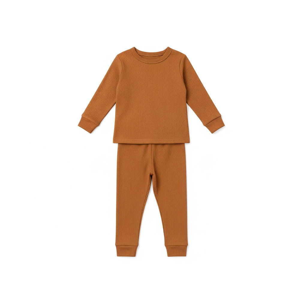 Organic Long-Sleeve Pajama Set