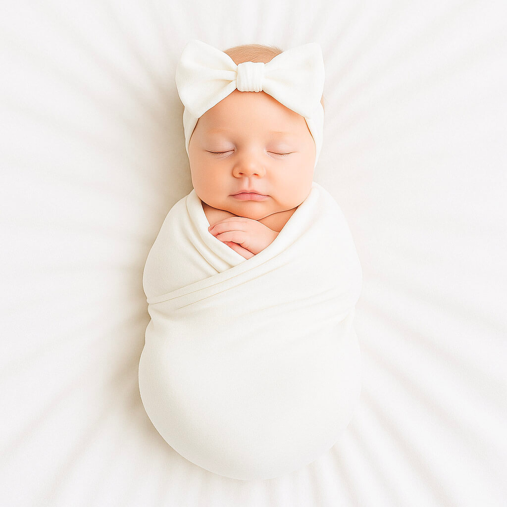 Newborn Swaddle Set - Headband